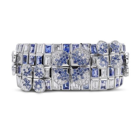 Tiffany Tiffany Blue Book Flora high jewelry bracelet
