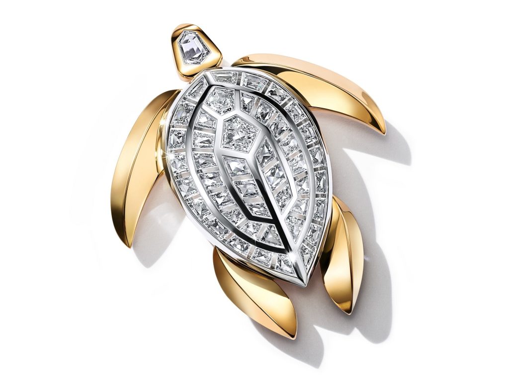 Tiffany Tiffany Blue Book Turtle Brooch