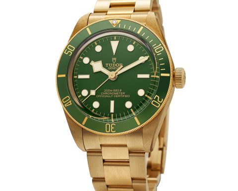 Tudor Black Bay 1958 18K gold case diving watch