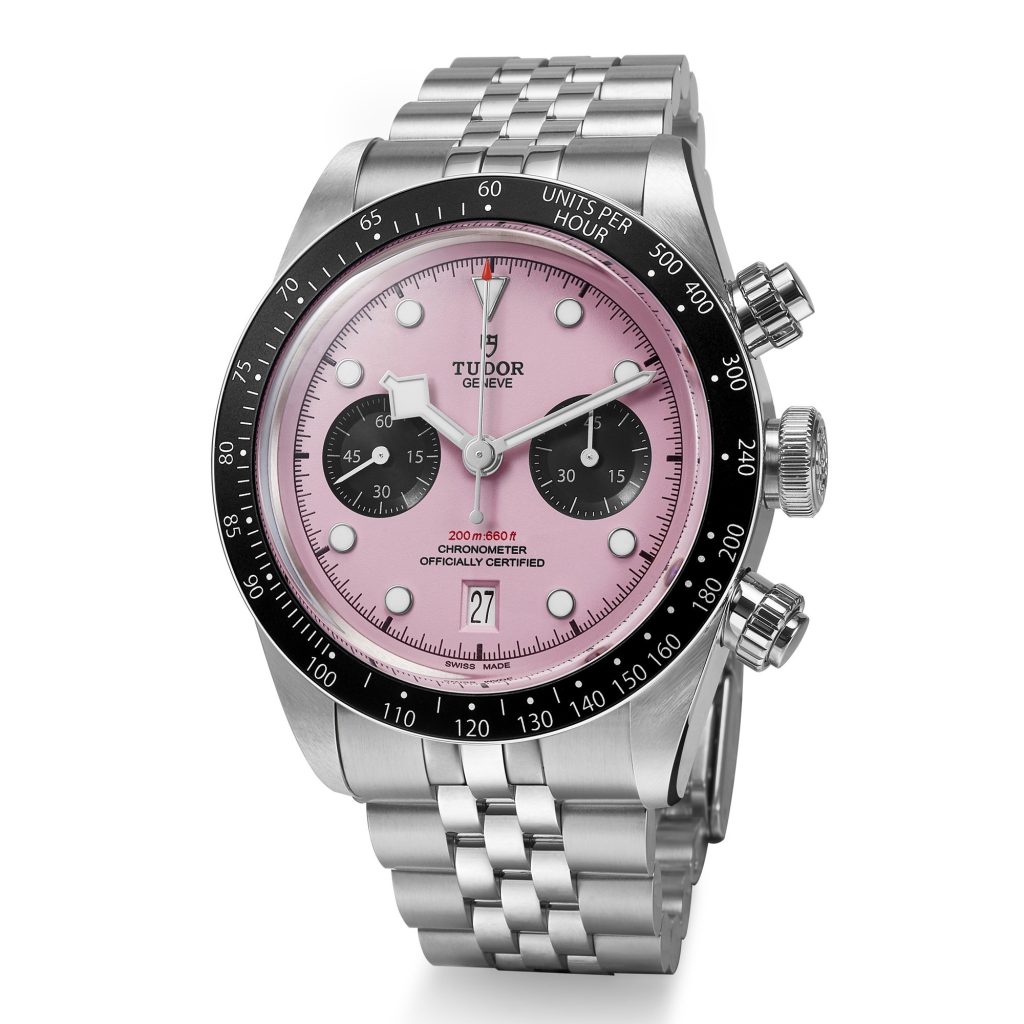 Tudor Black Bay Chrono Pink pink dial chronograph