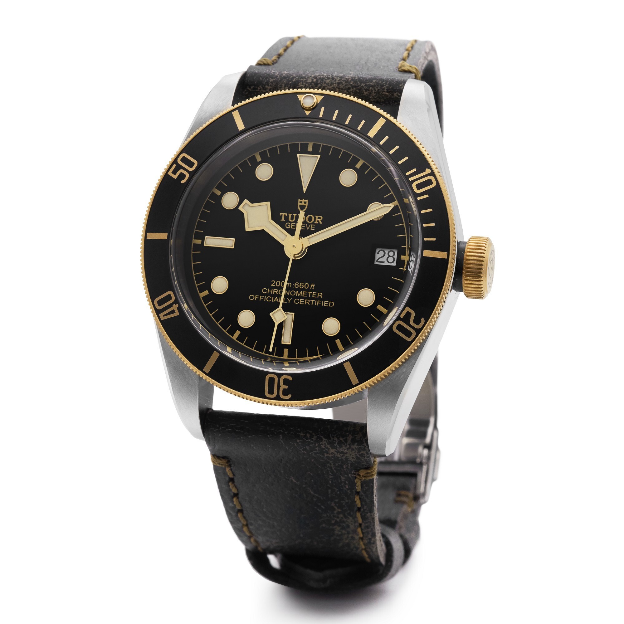 Tudor Heritage Black Bay S&G Steel and Gold watch