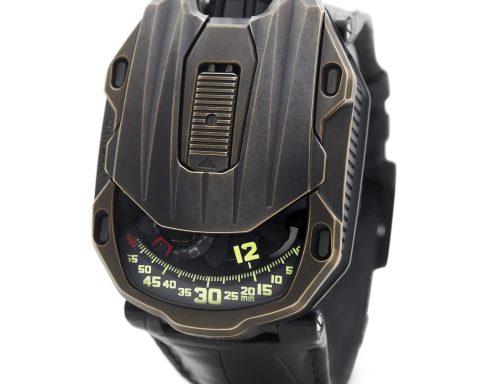 Urwerk UR-105 CT Maverick bronze case watch