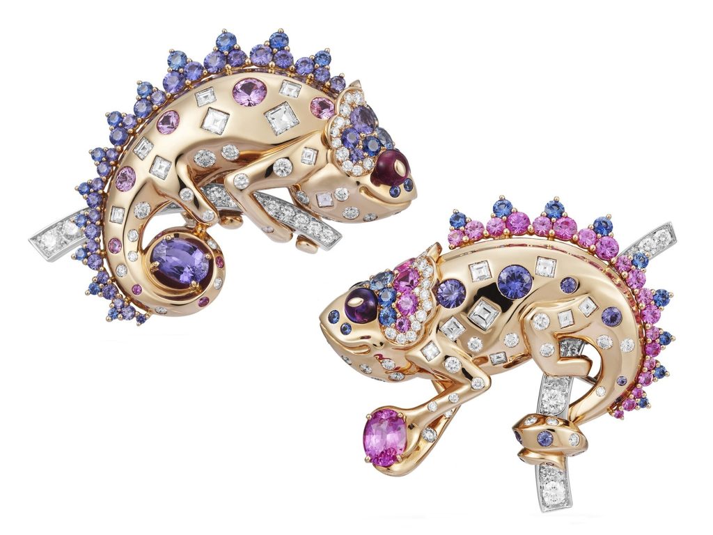 Van Cleef & Arpels Caméléons chameleon brooch