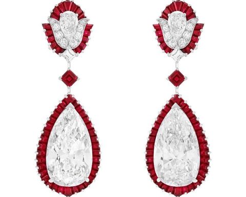 Van Cleef & Arpels Duo de Diamants earrings