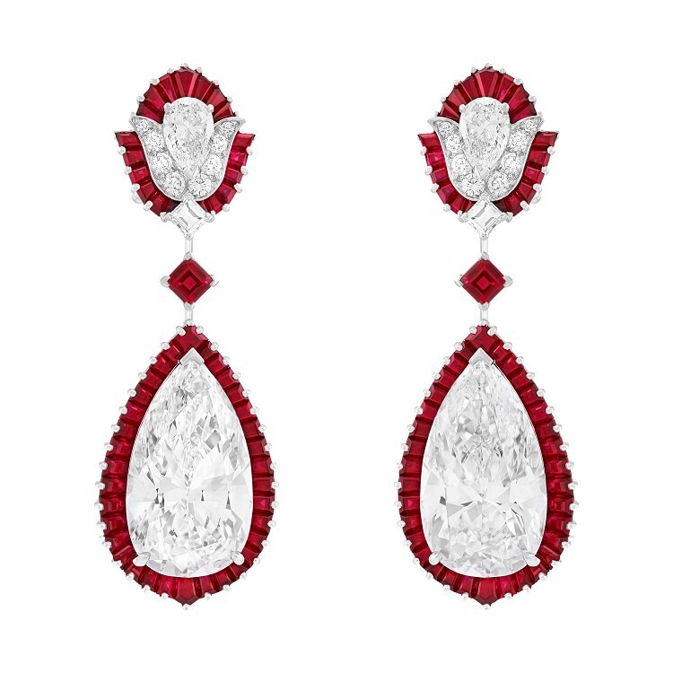 Van Cleef & Arpels Duo de Diamants earrings