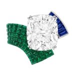 Van Cleef & Arpels Écho Mystérieux diamond ring and earrings