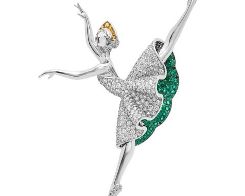 Van Cleef & Arpels Émeraude en majesté brooch