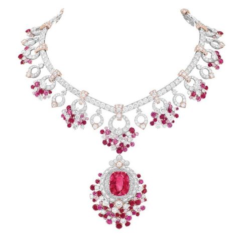 Van Cleef & Arpels Jardin de Rubis necklace