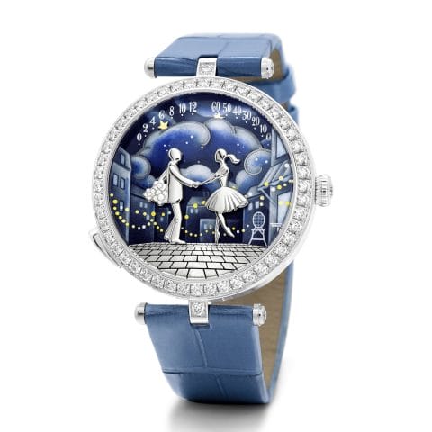 Van Cleef & Arpels Lady Arpels Bal des Amoureux Automate relocating doll watch