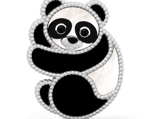 Van Cleef & Arpels Lucky Animals Panda panda brooch