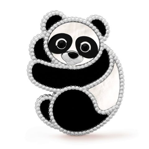 Van Cleef & Arpels Lucky Animals Panda panda brooch