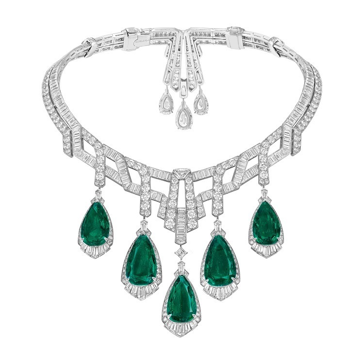 Van Cleef & Arpels emerald necklace Merveille d’Omeraudes