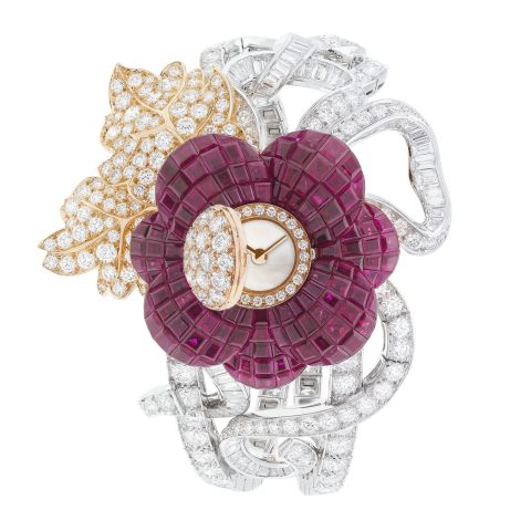 Van Cleef & Arpels Pavot Mystérieux High Fashion jewelry Women's Watch