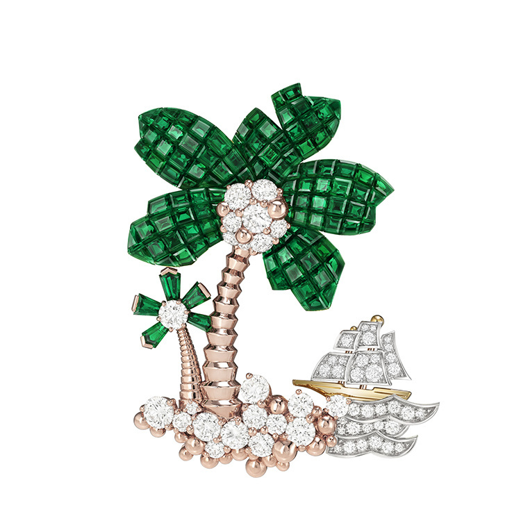 Van Cleef & Arpels Treasure Island High Jewelry Collection