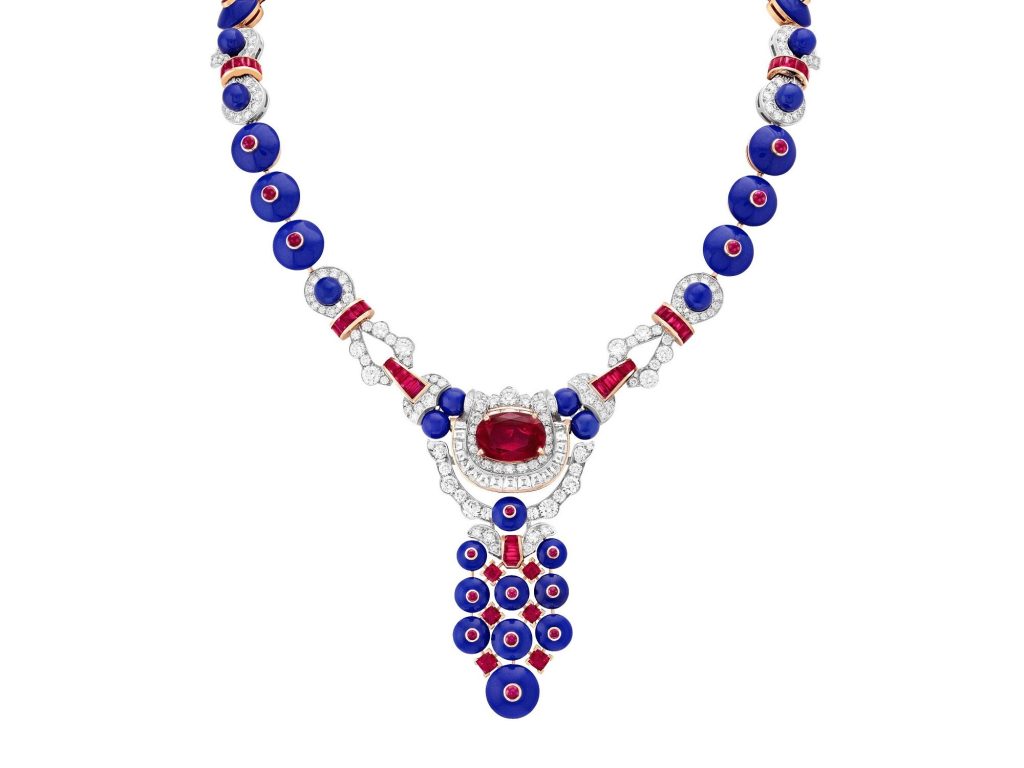 Van Cleef & Arpels Treasure of Rubies Pagode necklace