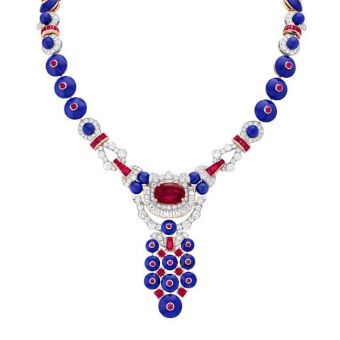 Van Cleef & Arpels Treasure of Rubies Pagode necklace