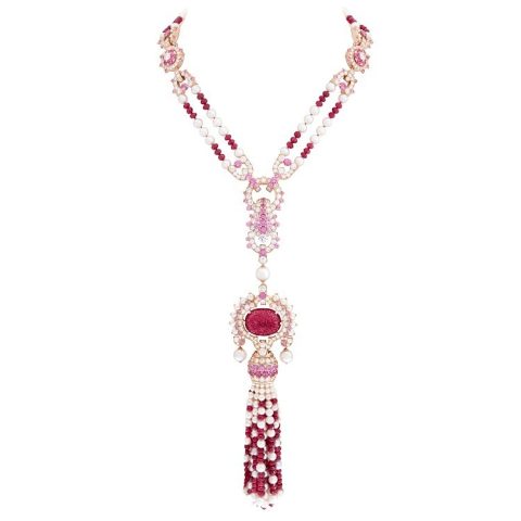 Van Cleef & Arpels Treasure of Rubies Priya Ruby Long Necklace