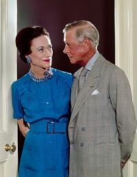 Historic image of Suzanne Belperron's complete blue chalcedony jewelry collection