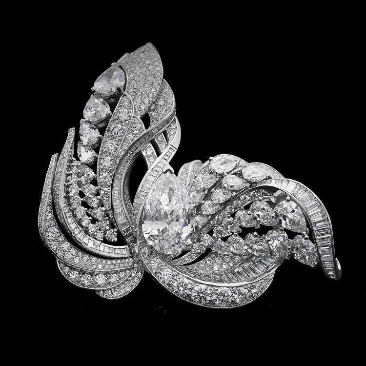 De Beers Ascending Diamond Ring elegantly displayed on a surface
