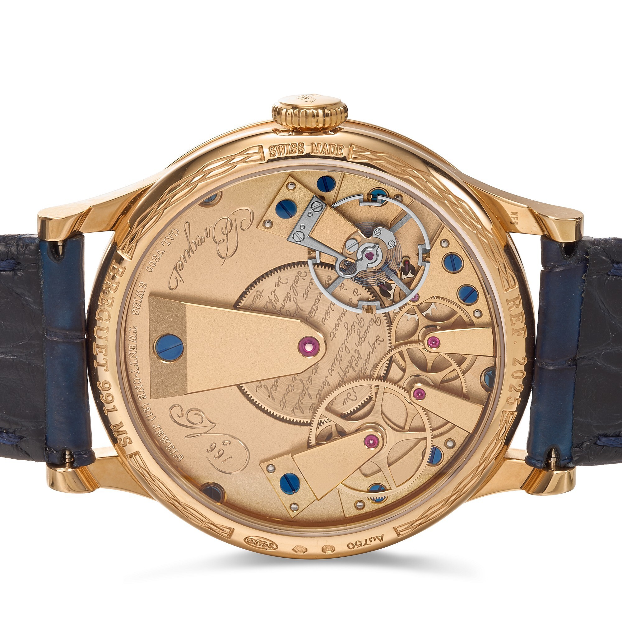 Breguet Classique Souscription 2025 Single Hand Watch railway track