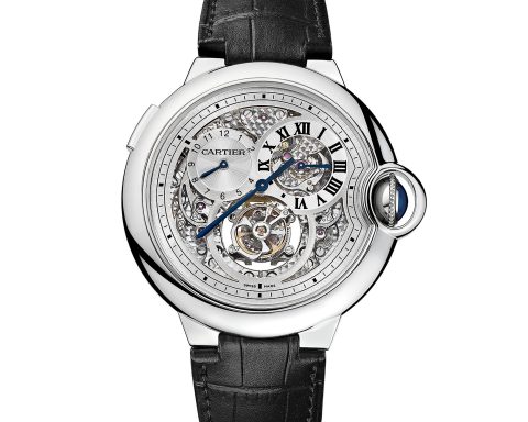 Ballon Bleu de Cartier Dual Time Zone Double Jumping Hand Tourbillon Watch