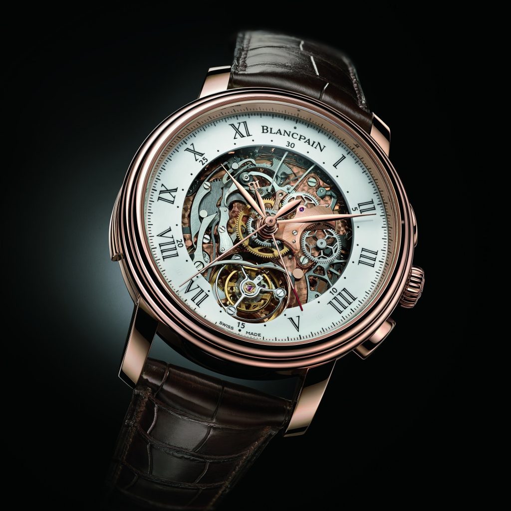 Blancpain Carrousel minute repeater chronograph watch
