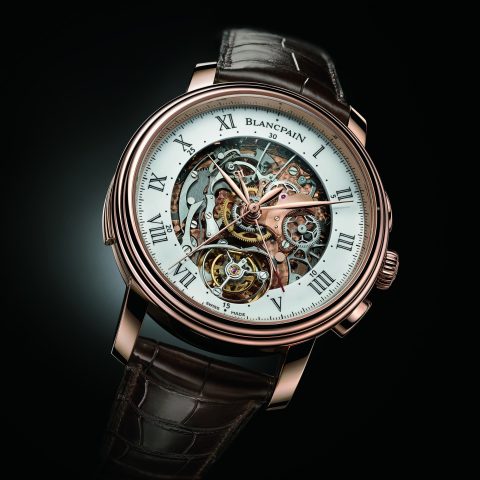 Blancpain Carrousel minute repeater chronograph watch