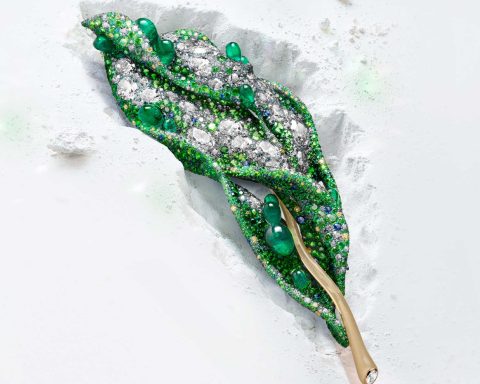 CINDY CHAO Art Jewelry Master Series Floor-standing Rooted Brooch