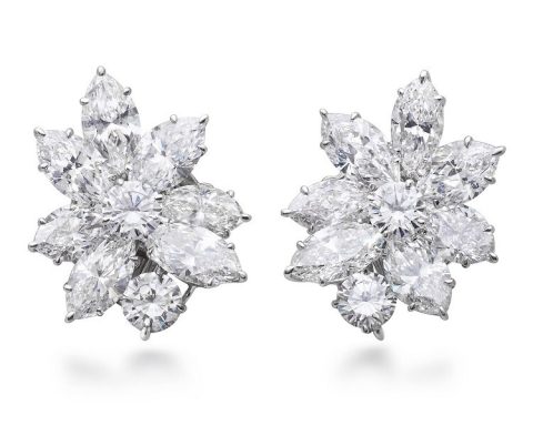 Chopard High Jewelery diamond earrings