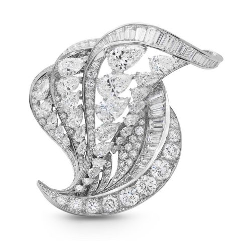 De Beers Imaginary Nature diamond brooch
