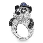 De Grisogono Hip-Hop Panda Panda Ring