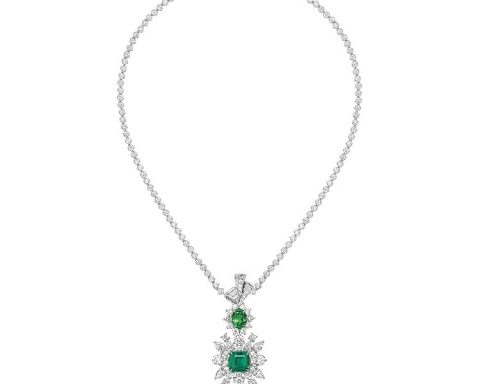 Dior Dior Soie Dior Plumetis Diamant Jaune necklace