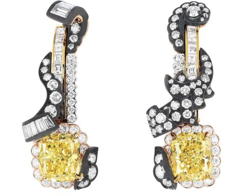 Dior Dior à Versailles Boiserie earrings