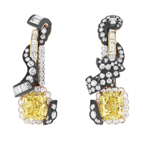Dior Dior à Versailles Boiserie earrings
