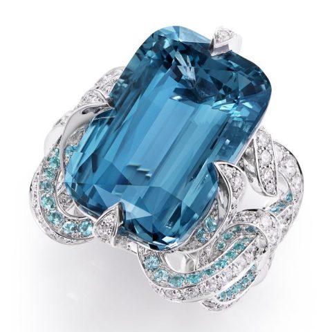 FENDI Fendi Ovato aquamarine jewelry set