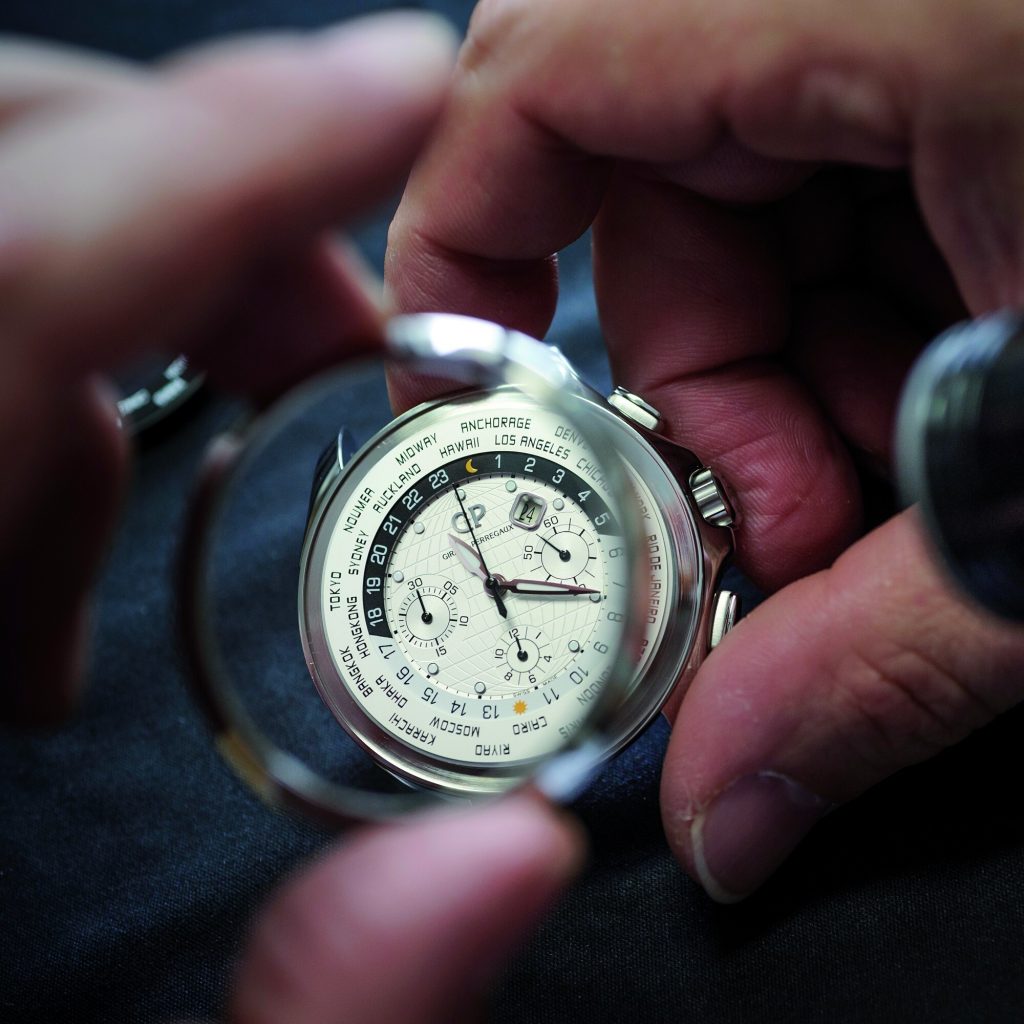 Girard-Perregaux Traveler Big Date Moon Phase Watch