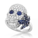 Gucci Gucci Flora Lily Skull Ring
