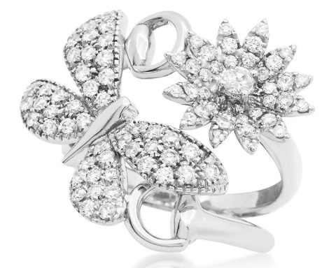 Gucci Gucci Flora diamond ring