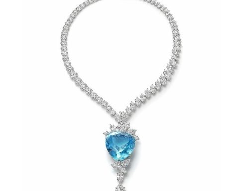 Harry Winston One-of-a-kind Paraiba necklace