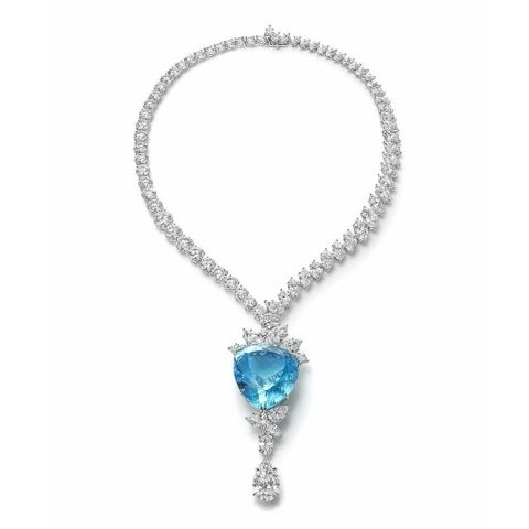 Harry Winston One-of-a-kind Paraiba necklace