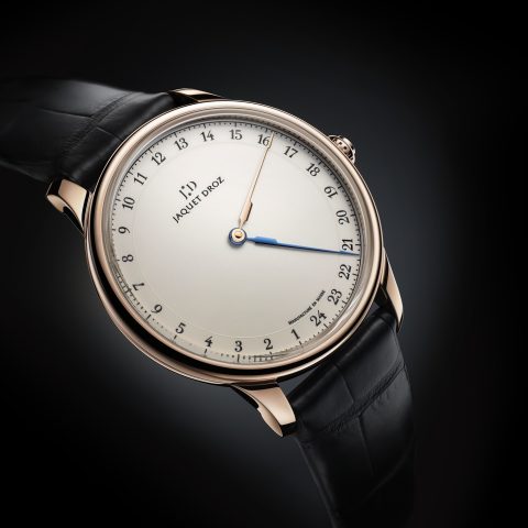 Jaquet Droz Grande Heure GMT dual time 24-hour watch