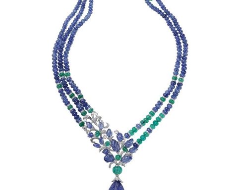 L'Odyssée de Cartier Fruit Tips Sapphire Necklace