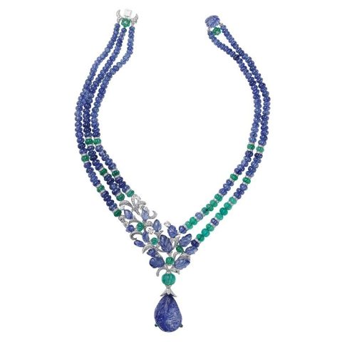 L'Odyssée de Cartier Fruit Tips Sapphire Necklace