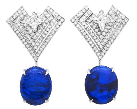 Louis Vuitton ACTE V Series Genesis Earrings