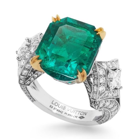 Louis Vuitton Louis Vuitton Pierres de center series Couleur ring