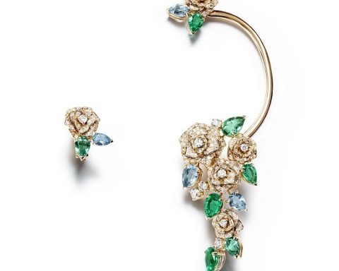 Piaget Mediterranean Garden rose gold earrings