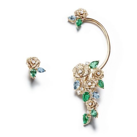 Piaget Mediterranean Garden rose gold earrings