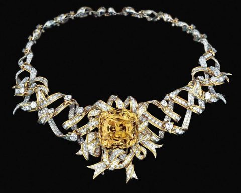 The Tiffany Diamond Tiffany legendary yellow diamond