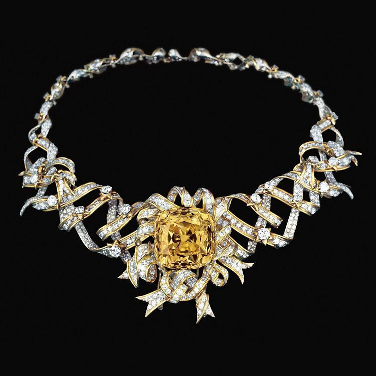 The Tiffany Diamond Tiffany legendary yellow diamond