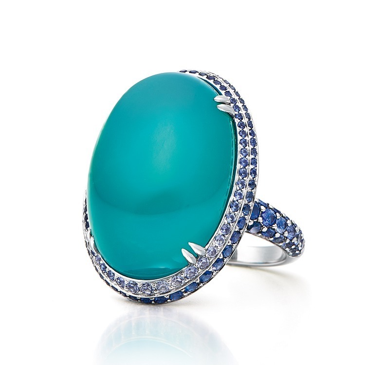Tiffany Blue Book Wave Ring